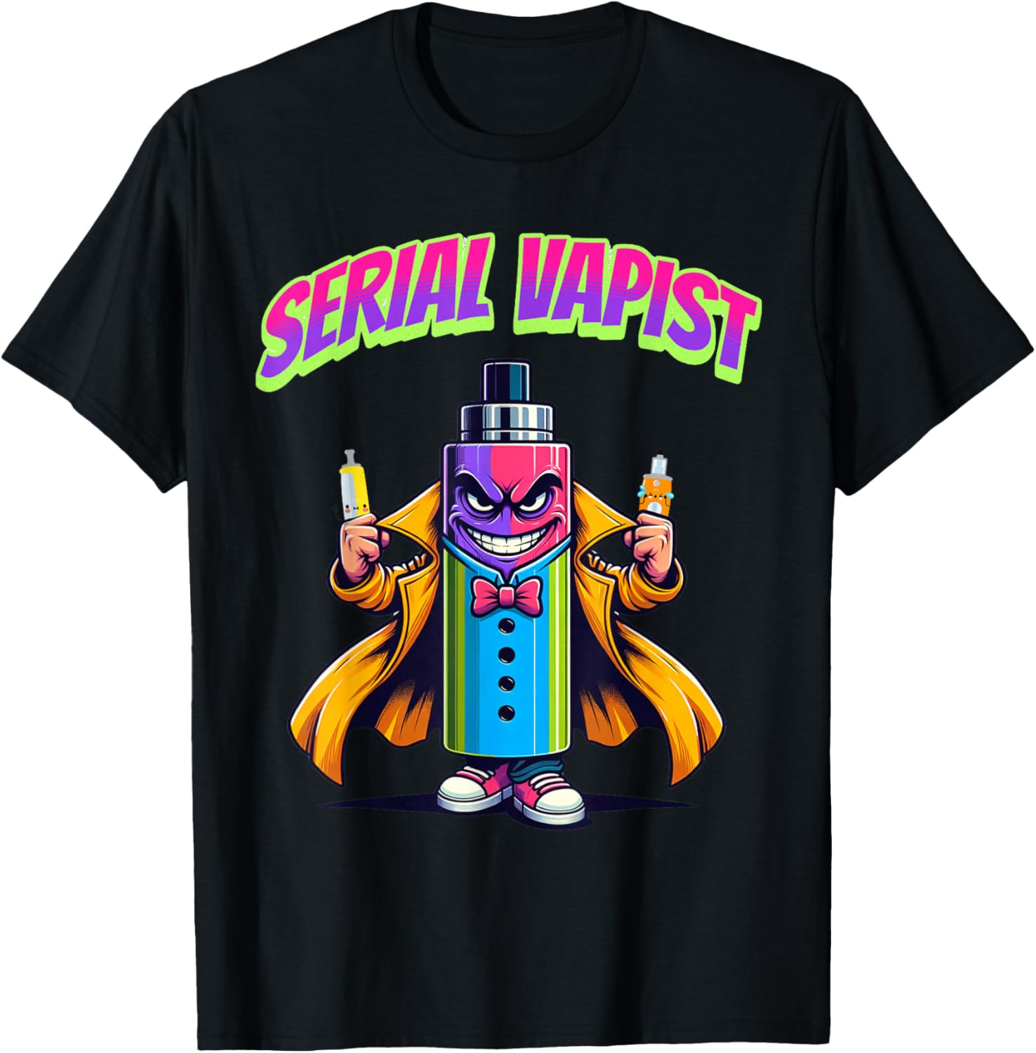 Vaping Shop - Serial Vapist Cartoon Vape Mod Personagem