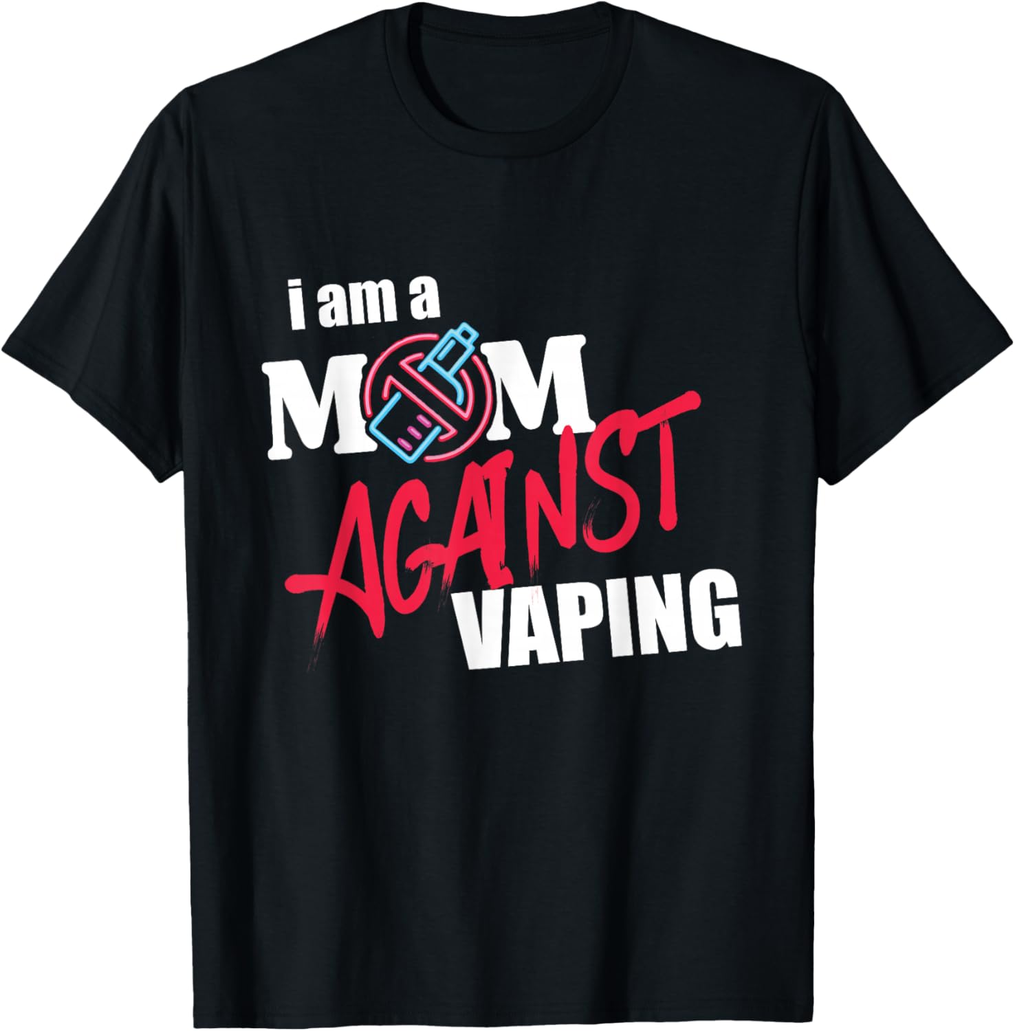 Camiseta gráfica Mom Against V - Vaping Shop avaliação e preço
