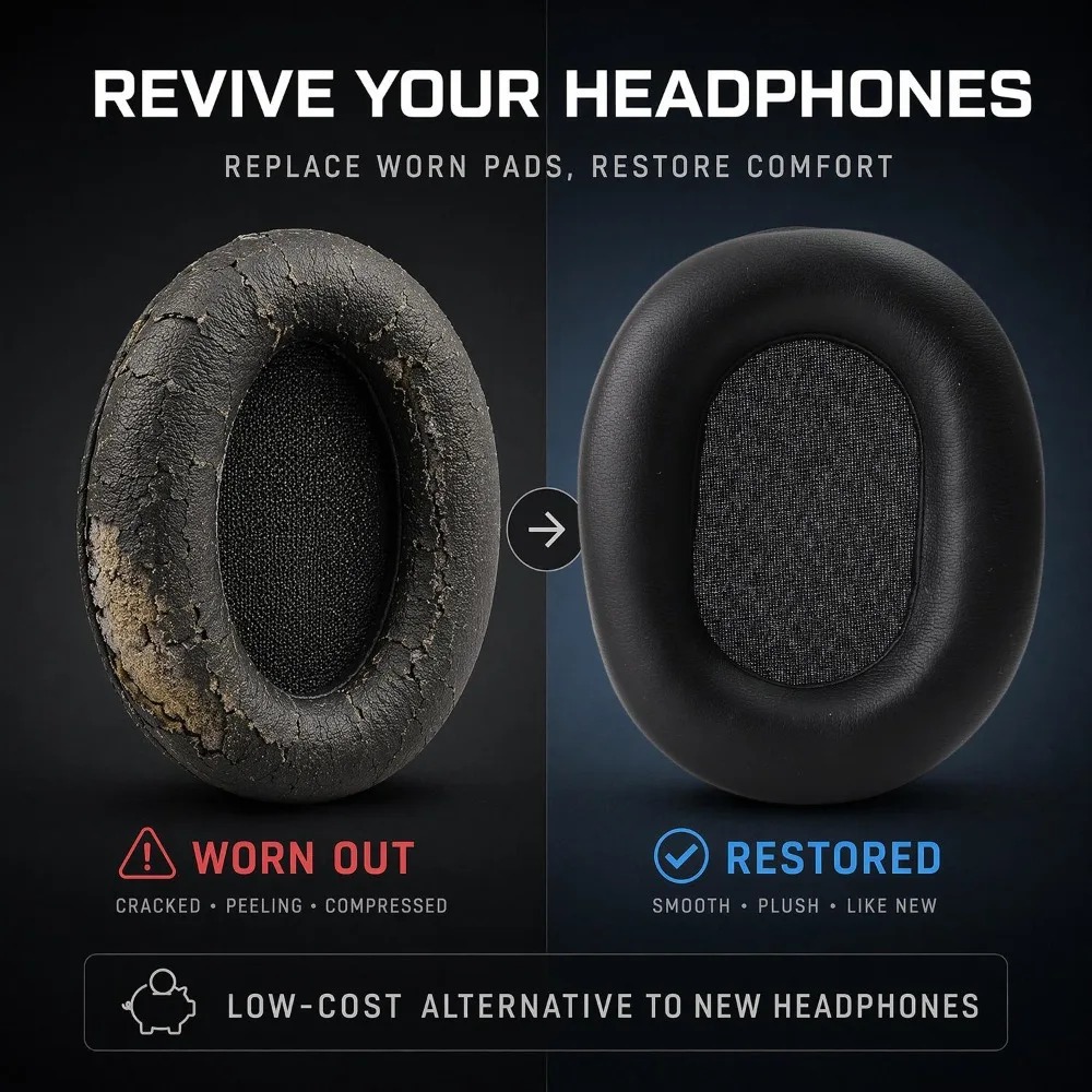 1 Par de Almofadas de Substitu - Sony Headphone Wh-1000Xm5 avaliação e preço
