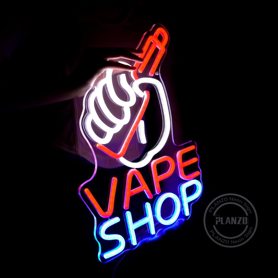 Vape shop sinal de néon para l - Vaping Store avaliação e preço