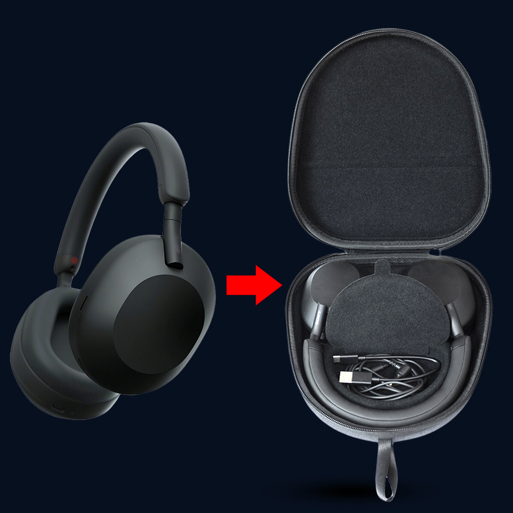 Estojo rígido à prova de choqu - Sony Headphone Wh-1000Xm5 avaliação e preço